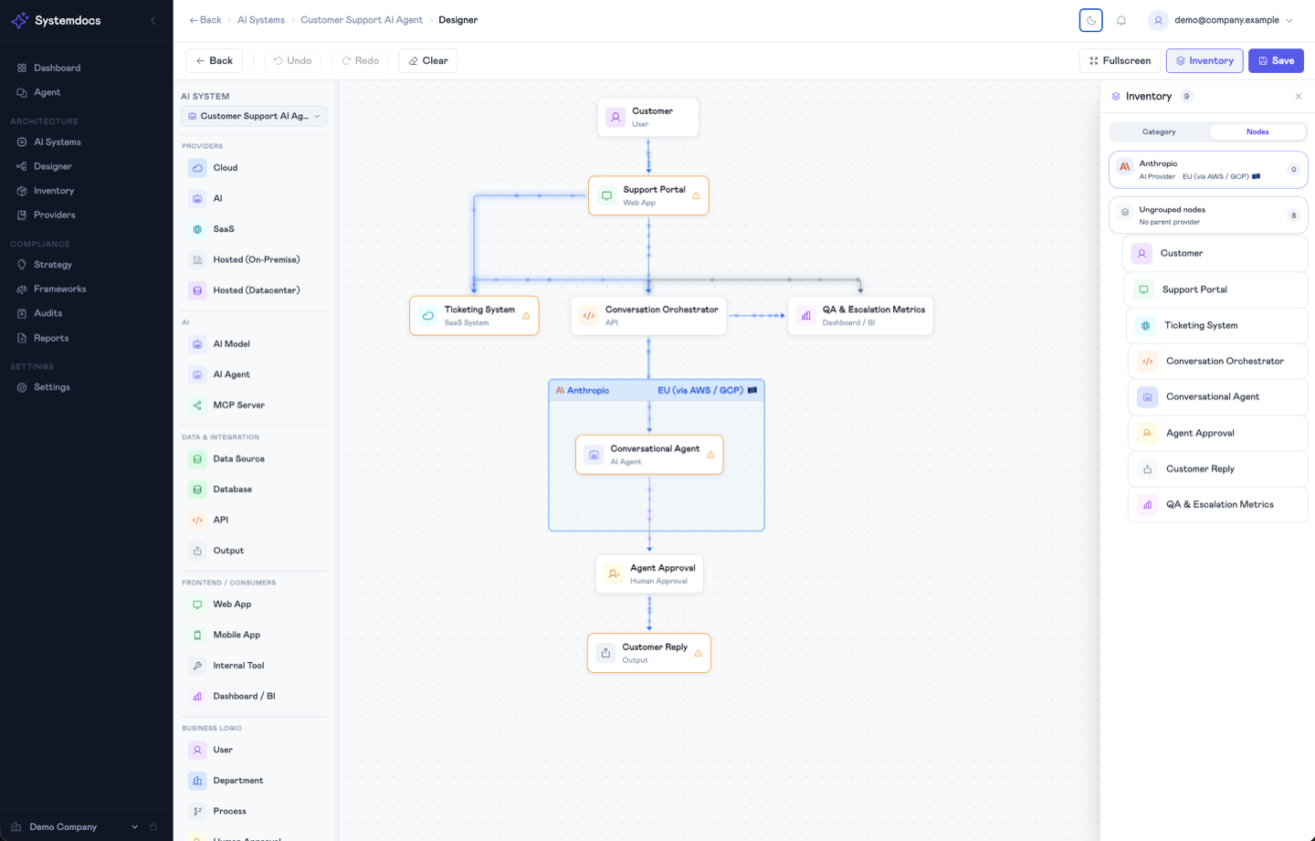 Systemdocs designer